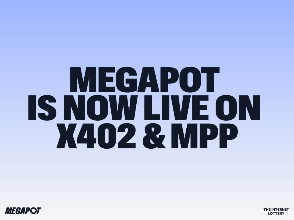 Megapot is now live on x402 & MPP