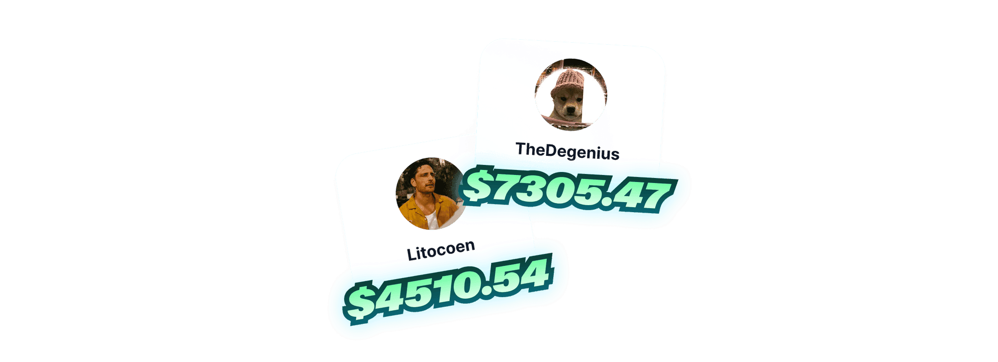 Two Megapot jackpot winners and their payouts
