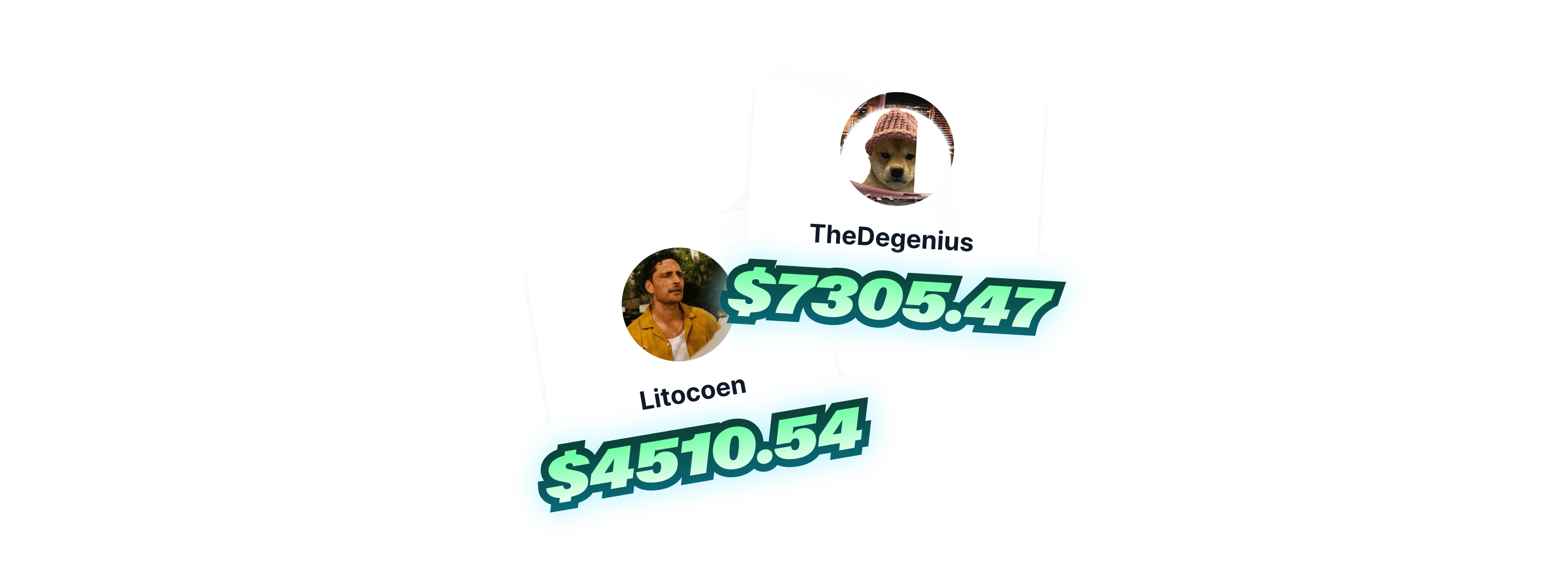 Two Megapot jackpot winners and their payouts