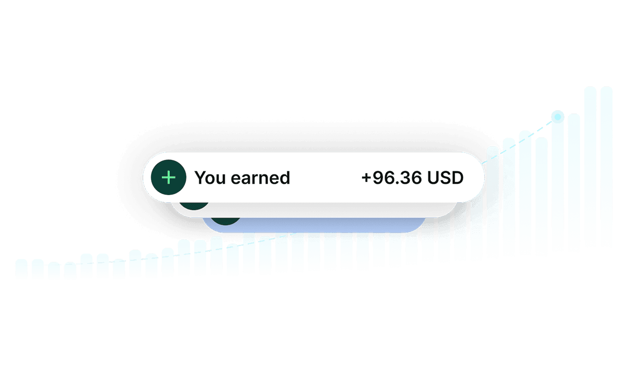 Earnings chart